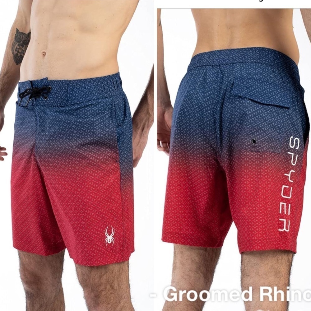 Spyder Printed Board Shorts Size XL